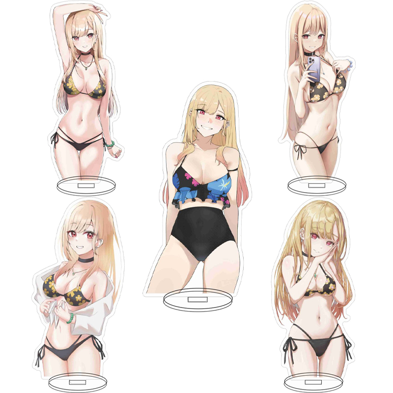 Anime Merchandise Collection - ฟิกเกอร์อะคริลิกตั้งโต๊ะขนาดใหญ่ 16 ซม. อนิเมะ My Dress-Up