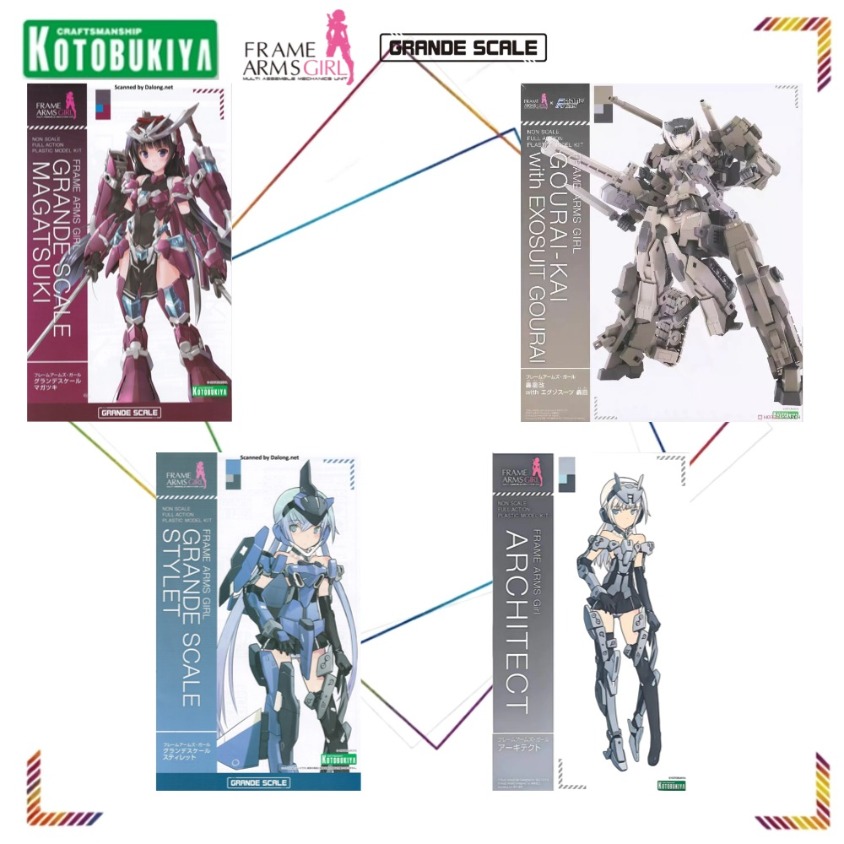 ฟิกเกอร์ Kotobukiya Frame Arms - Good Smile Company Figma บทวิจารณ์และราคา
