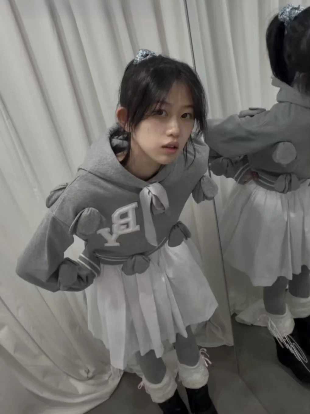 เสื้อฮู้ดลายดอกไม้สุดน่ารัก สไ - Anime Merchandise In Japanese บทวิจารณ์และราคา